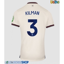 Maglie da calcio West Ham United Max Kilman #3 Seconda Maglia 2025-26 Manica Corta